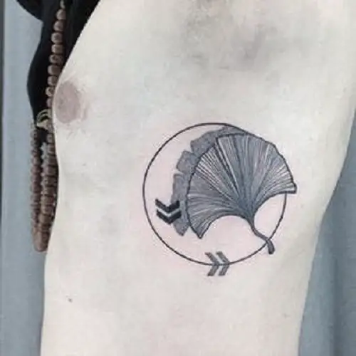 Ginkgo leaf tattoos 4