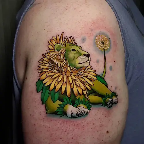 Dandelion Tattoo ideas 32