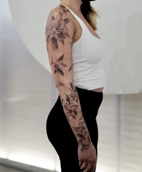 azalea tattoo ideas 3