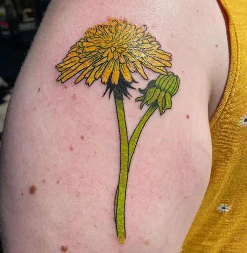 Dandelion Tattoo ideas 27