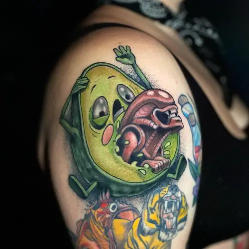 avocado tattoos 3