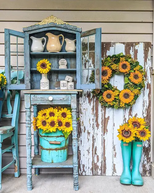 sunflower arrangement ideas 2