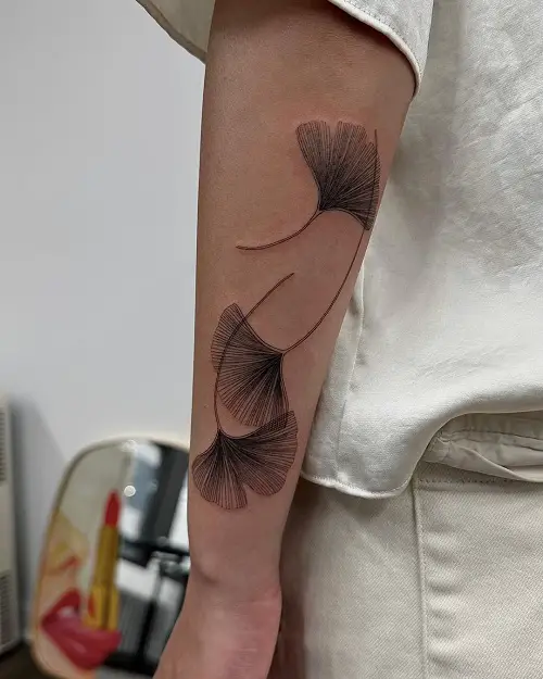 gingko leaf tatoos 7