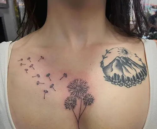 Dandelion Tattoo ideas 20