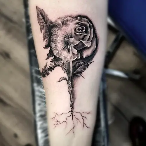 Dandelion Tattoo ideas 33