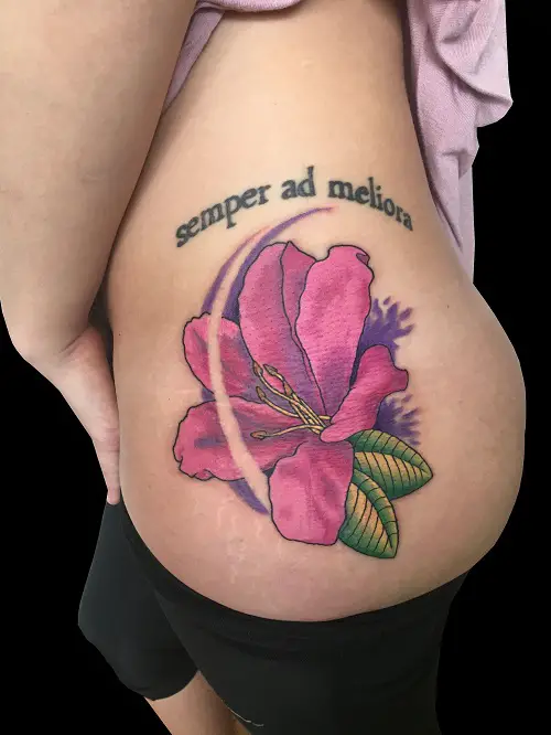 azalea tattoo designs 2