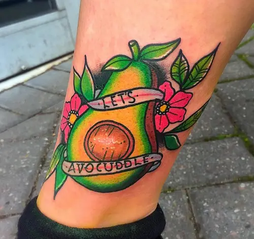 avocado tattoos 2