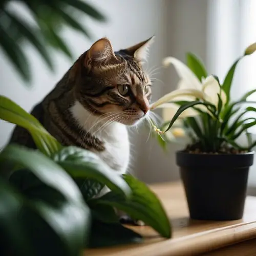 Keep Cats Away From Peace Lily