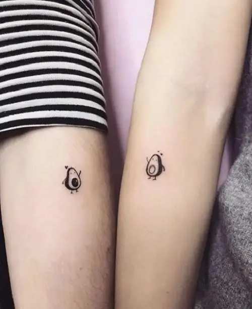 avocado tattoo ideas 3