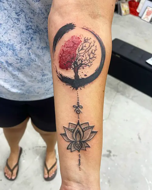 oak tree tattoos 16