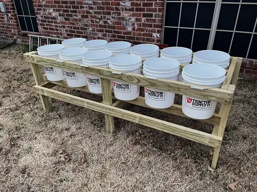Container Garden Stand Ideas