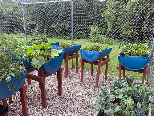 Ideas for Container Garden Stands