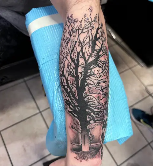 oak tree tattoos 2