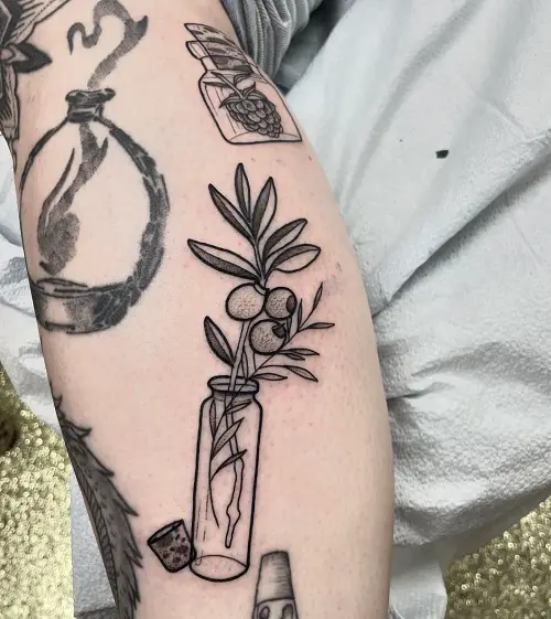 trending olive tattoo 2