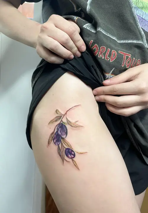 latest olive branch tattoo designs 5