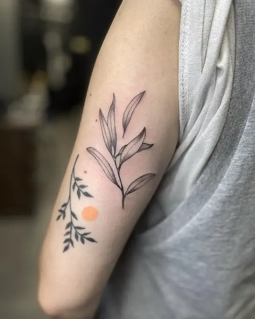 latest olive branch tattoo designs 3