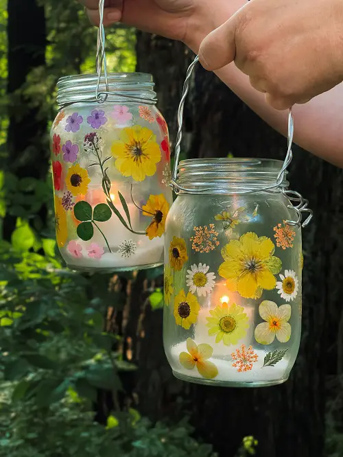 creative diy pressed flower ideas