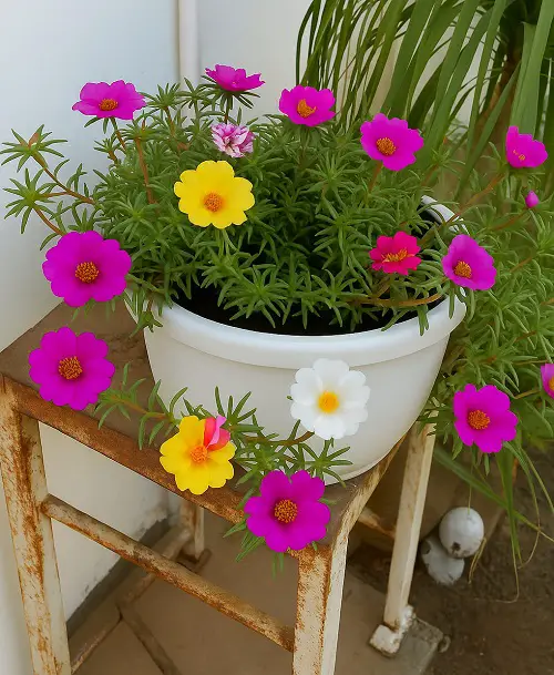 Tricks to Flower moss rose 2